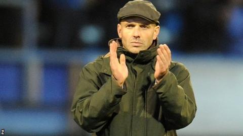 Exeter City boss Paul Tisdale