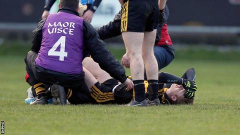 Kerry's Colm Cooper's season is over after suffering a cruciate knee injury