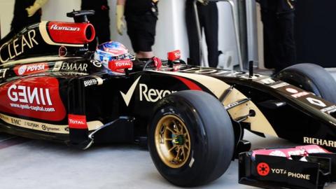 Lotus 2014 Formula 1 car