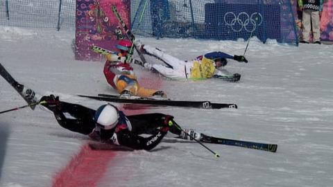 Ski cross in Sochi