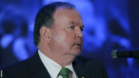 GAA president Liam O'Neill
