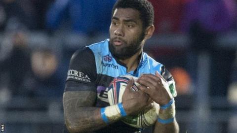 Glasgow Warriors scrum-half Niko Matawalu
