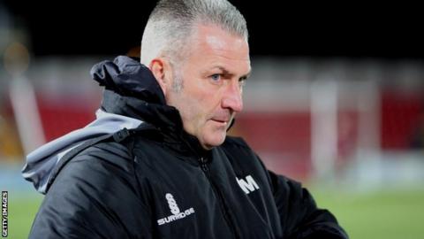 Gateshead manager Gary Mills