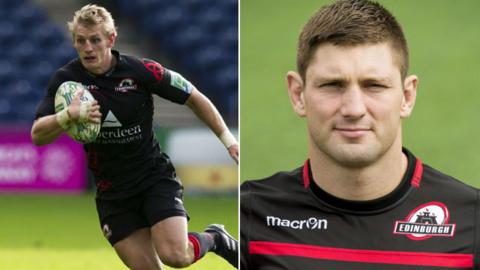 Ben Cairns (left) and Steven Lawrie