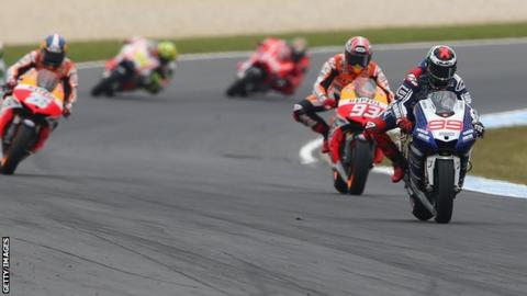 MotoGP bikes