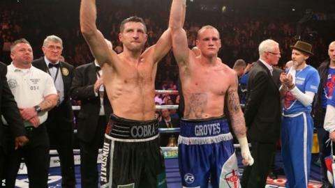 Carl Froch and George Groves