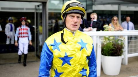 Johnny Murtagh at Ascot racecourse