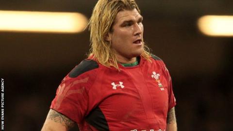 Wales hooker Richard Hibbard