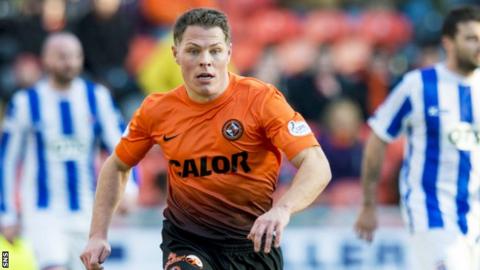 Dundee United midfielder John Rankin
