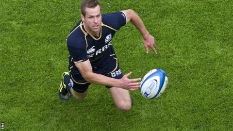 Scotland's record points-scorer Chris Paterson