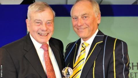 Dickie Bird and Colin Graves