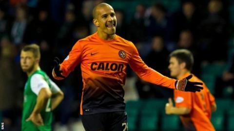Farid El Alagui scored United's third goal