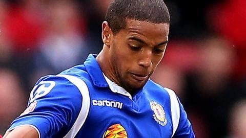 Crewe midfielder Vadaine Oliver
