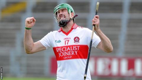 Ruairi Convery scored 1-7 for Derry