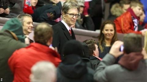 Liverpool owner John W Henry