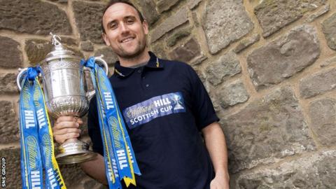 St Johnstone midfielder Lee Croft