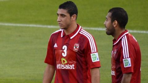 Al Ahly players