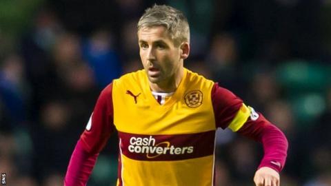 Motherwell midfielder Keith Lasley