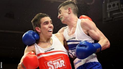 Michael Conlan beat Tyrone McCullagh in Dublin