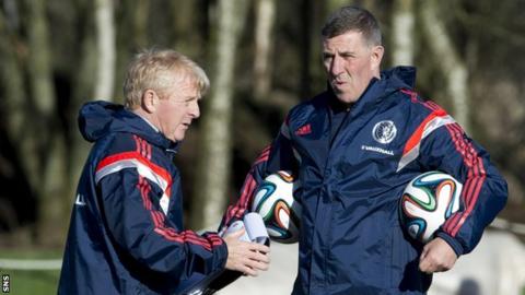 Gordon Strachan and Mark McGhee