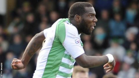 Ishmael Miller of Yeovil
