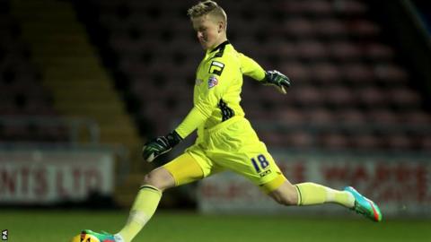 Carlisle United goalkeeper Jordan Pickford