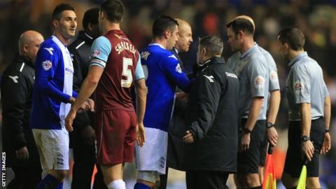 Birmingham v Burnley