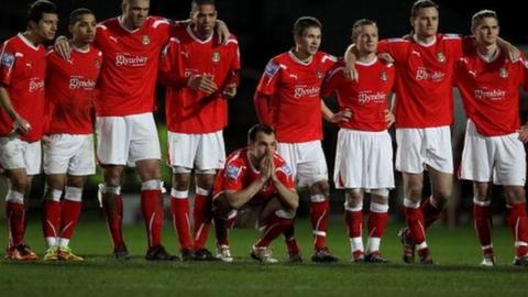 Wrexham players