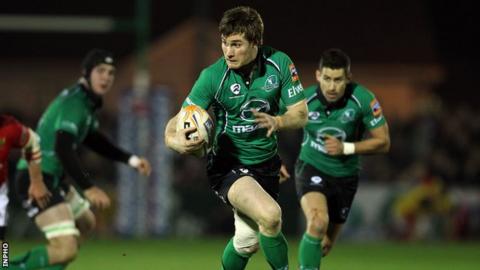 Connacht's Kyle Tonetti has been forced to retire from rugby