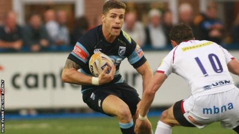 Cardiff Blues Gavin Evans