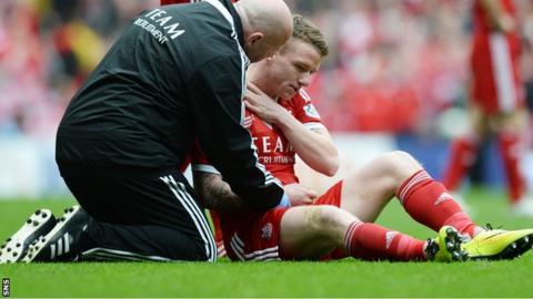 Aberdeen winger Jonny Hayes