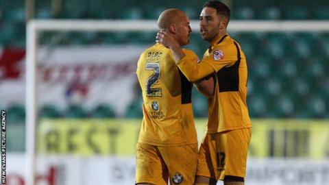 Newport County Robbie Wilmott