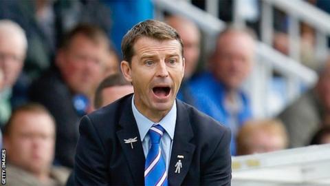 Hartlepool manager Colin Cooper