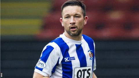 Kilmarnock midfielder Barry Nicholson