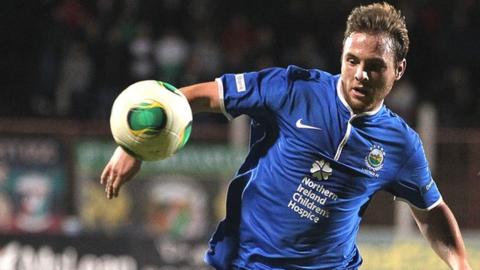 Jamie Mulgrew of Linfield