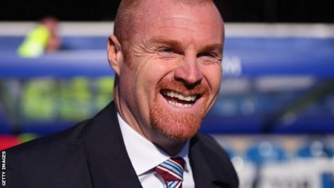 Burnley manager Sean Dyche
