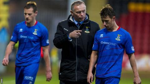 John Hughes got Inverness back to winning ways with a 1-0 win over Partick Thistle