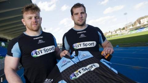 Glasgow Warriors duo Kevin Bryce and Fraser Brown