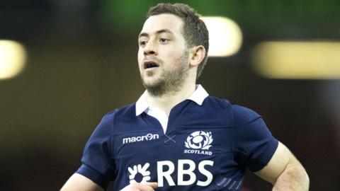 Scotland scrum-half Greig Laidlaw