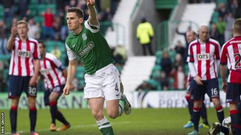 Hibs defender Paul Hanlon