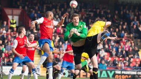 Burton - York action
