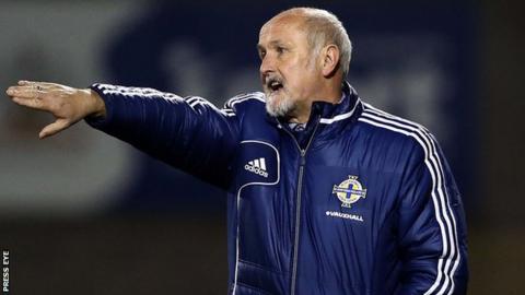 Northern Ireland women's manager Alfie Wylie