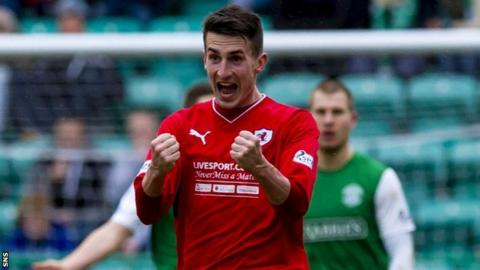 Raith Rovers' Grant Anderson