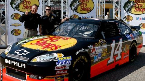 Stewart-Haas team compete in Nascar series in the United States