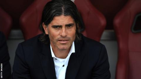 Sacked Cagliari boss Diego Lopez