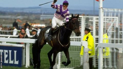 Carl Llewellyn won the 1992 Grand National on Party Politics