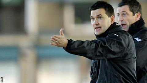 Dumbarton manager Ian Murray