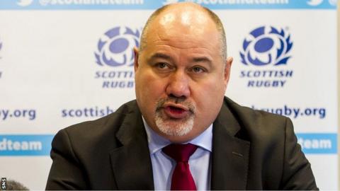 Scottish Rugby chief executive Mark Dodson