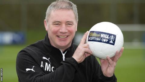 Rangers manager Ally McCoist