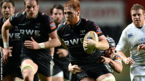 Ospreys Dan Baker
